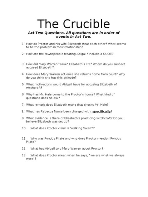 the crucible act 2 test softly.com|the crucible act 2 quiz questions.